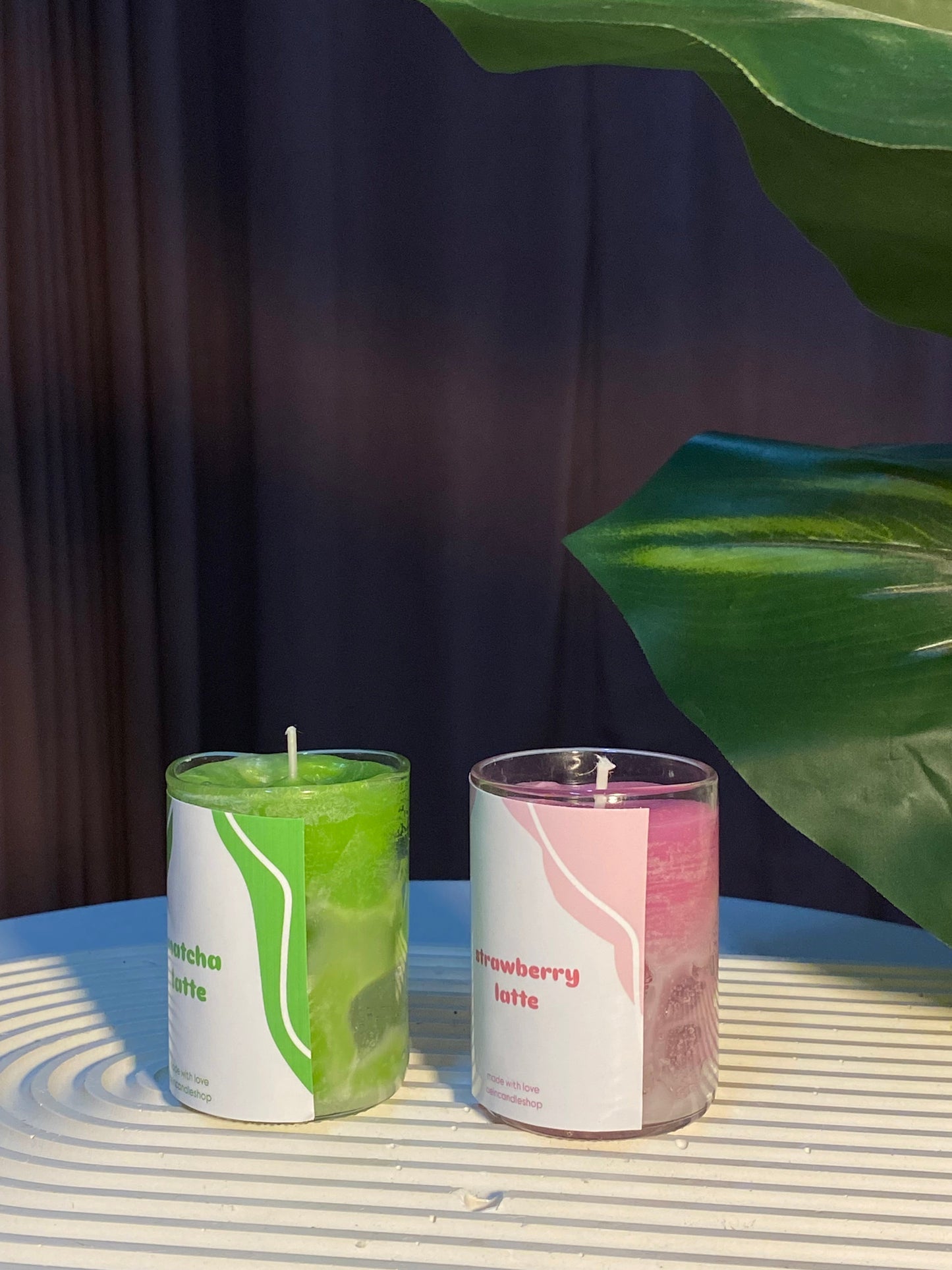 latte candles