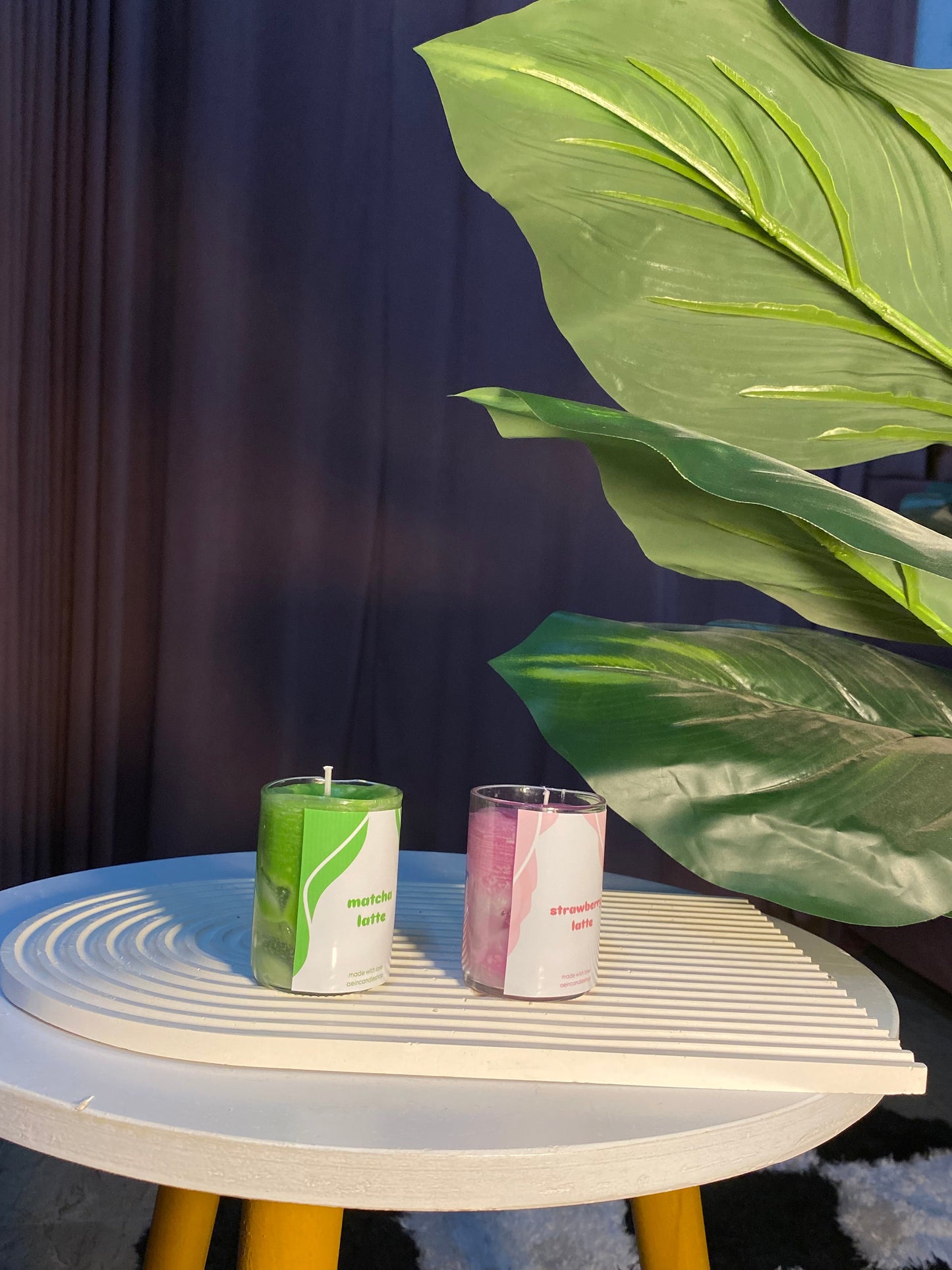 latte candles