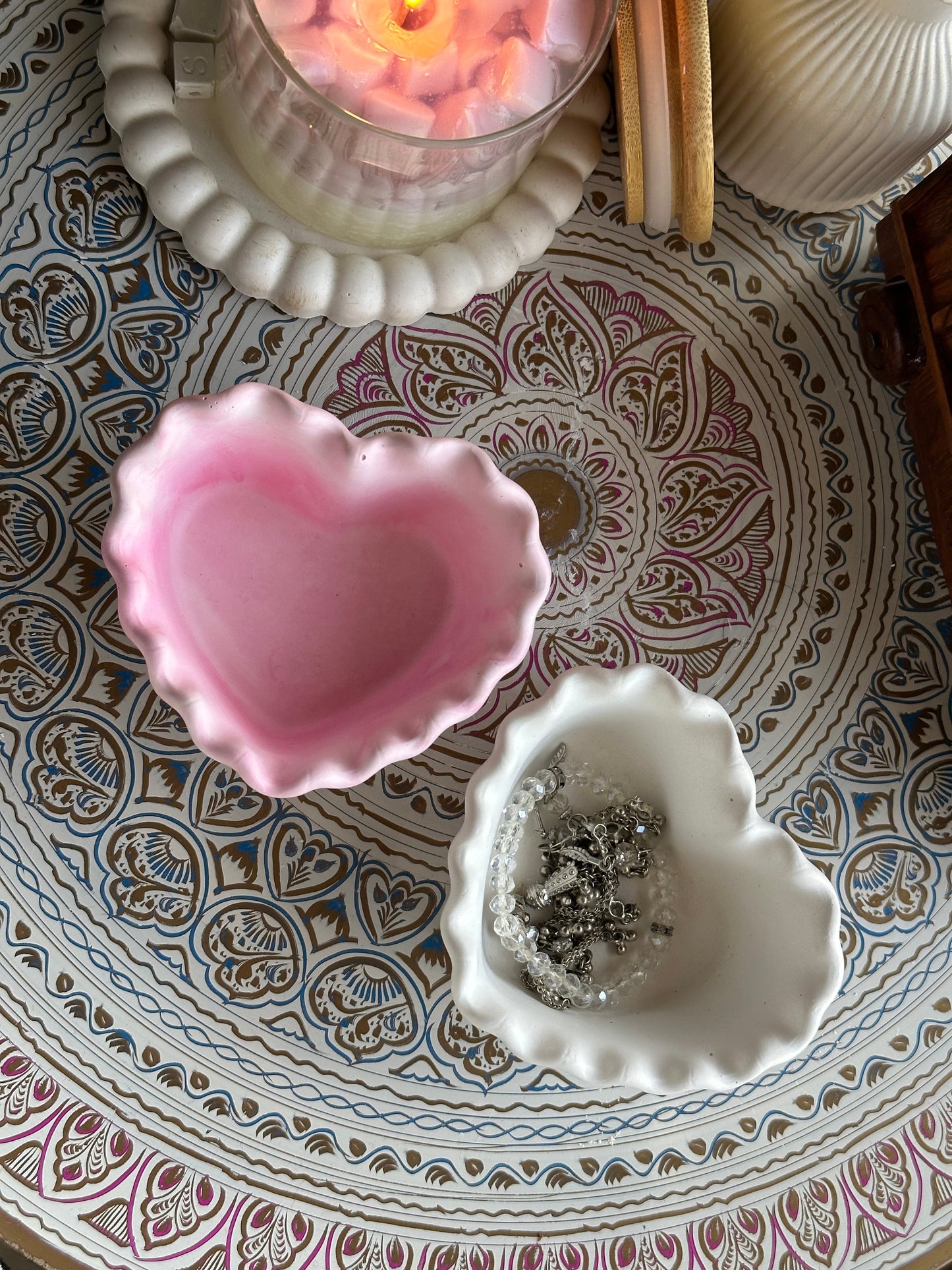 heart ceramic bowl