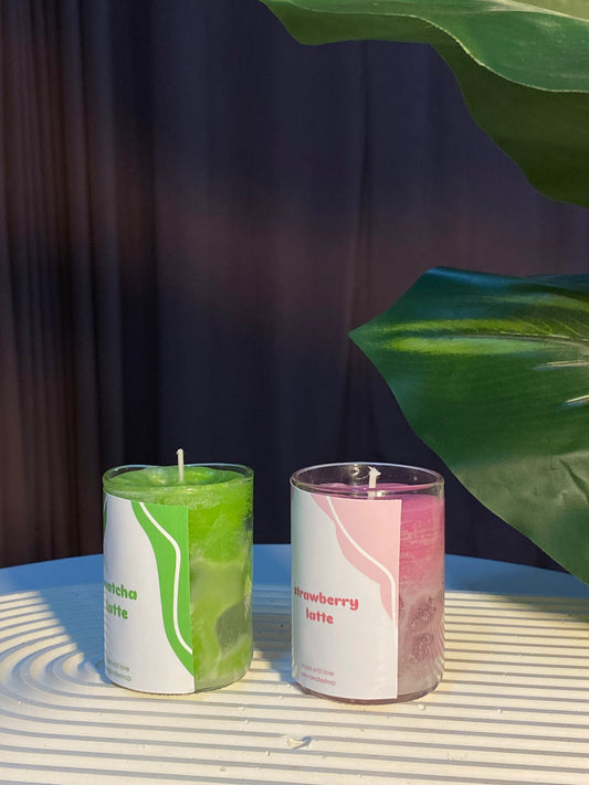 latte candles