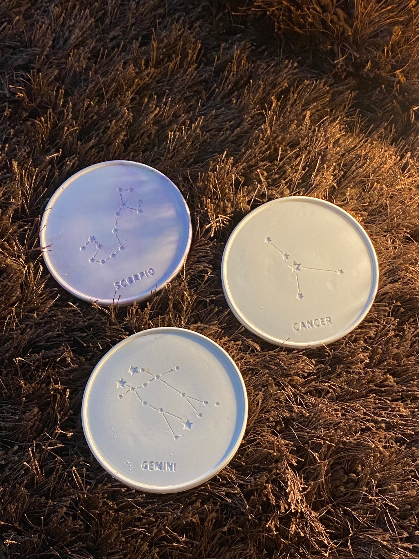 zodiac coasters